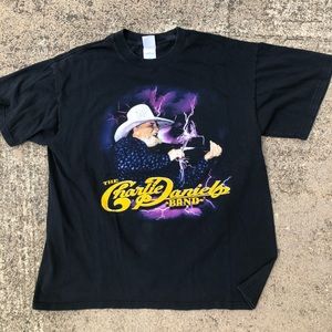 2001 Charlie Daniels band tour tee size XL